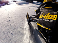 West Yellowstone Snowmobile Trip