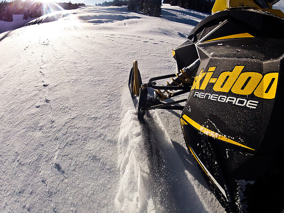 West Yellowstone Snowmobile Trip