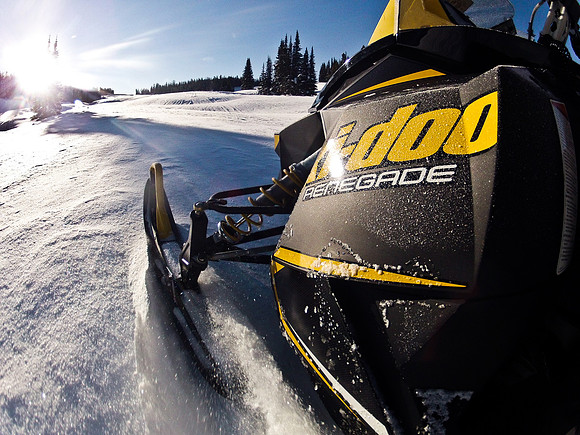 West Yellowstone Snowmobile Trip