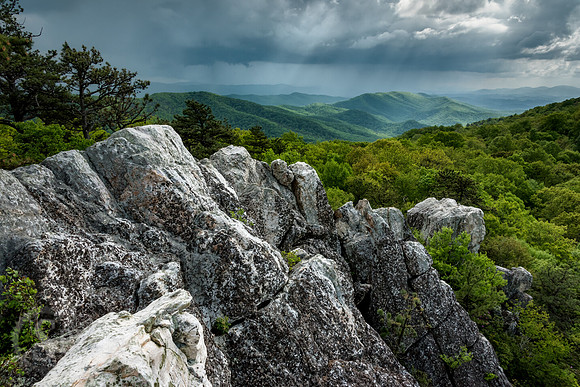 White Rocks Trail Whytheville Va