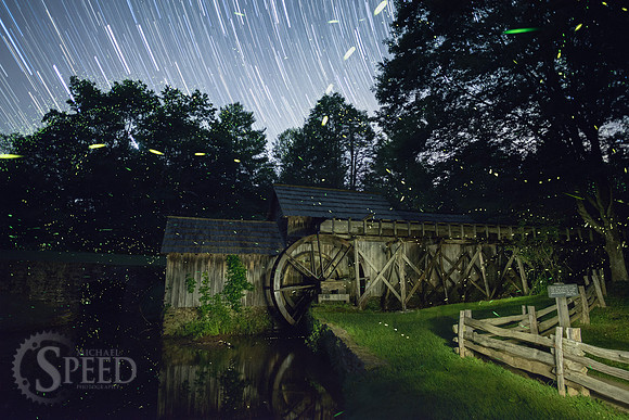Mabry Mill Lightning Bugs