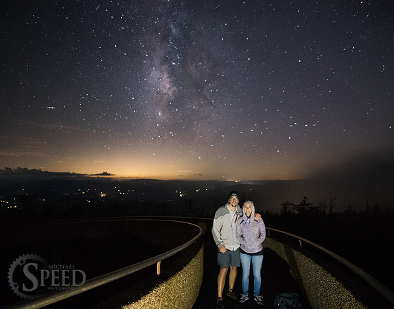 Clingmans Dome at Night