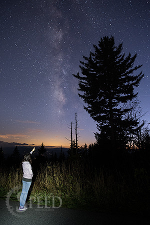 Clingmans Dome at Night