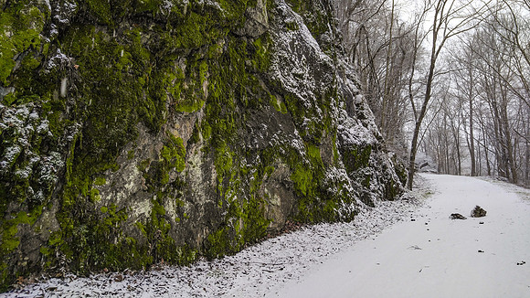 New River Trail State Park in Winter