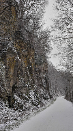 New River Trail State Park in Winter