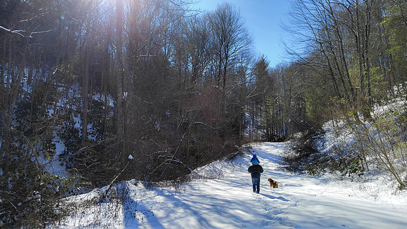 New River Trail State Park in Winter