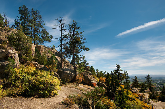 Blue Sky over Zimmerman Park, Billings Montana