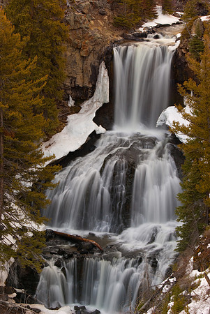 Close up of Udine Falls