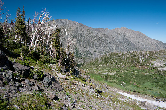 View from near Crazy Peak