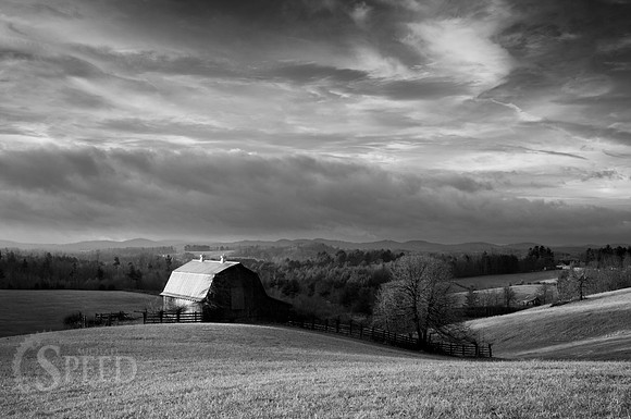 Scenic Pastures and Barns in Virginia