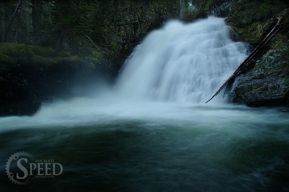 Upper Big Timber Creek Falls