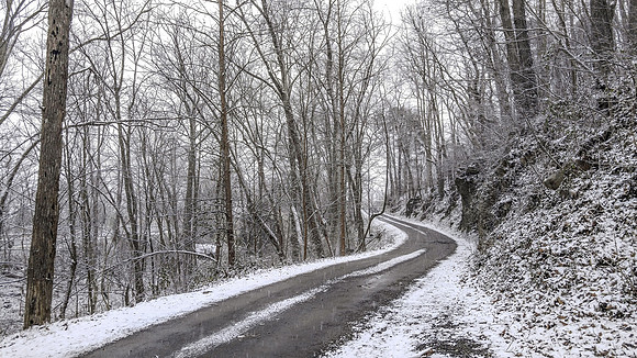 New River Trail State Park in Winter