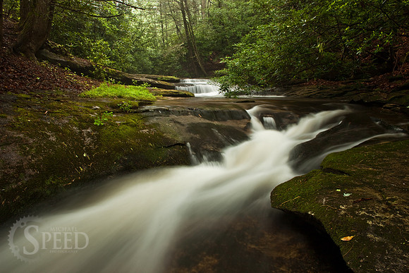 Middle Falls of Stone Mountain State Park