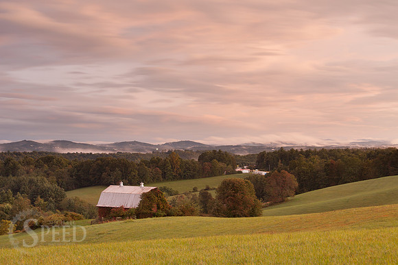 Scenic Pastures and Barns in Virginia