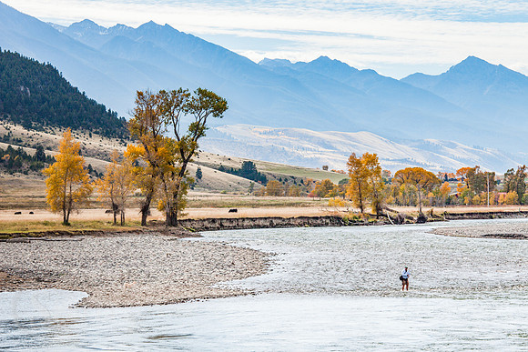 Paradise Valley, Yellowstone River, Chico Hotsprings