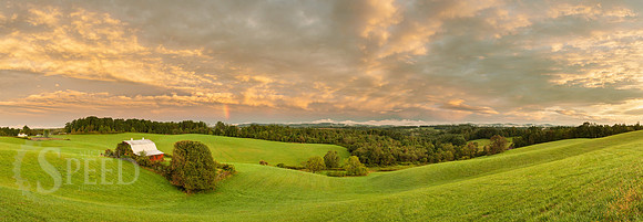 Scenic Pastures and Barns in Virginia