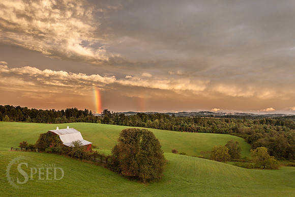 Scenic Pastures and Barns in Virginia