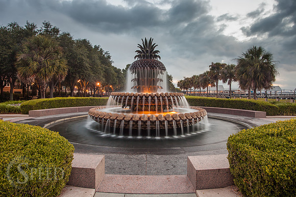 Pineapple Fountain Charleston