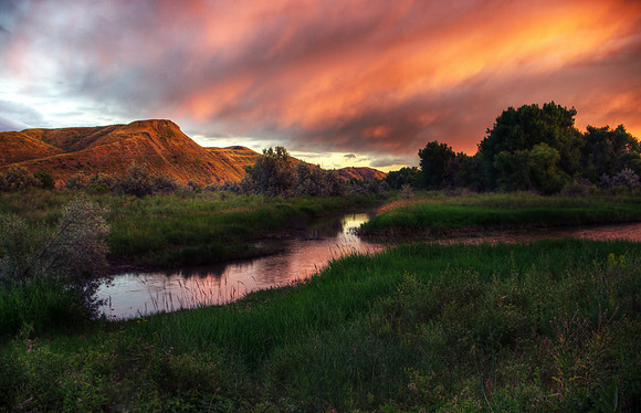 Riverfront Park Sunset