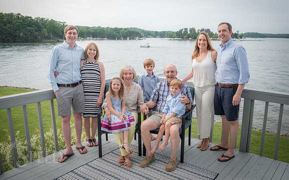 family photo smith mountain lake