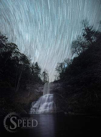 Cascades at Night