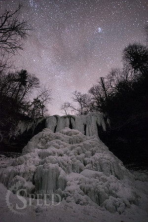 Cascades at Night