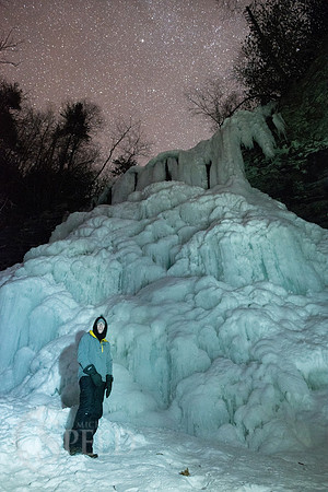 Cascades at Night