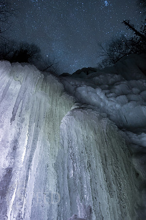 Cascades at Night