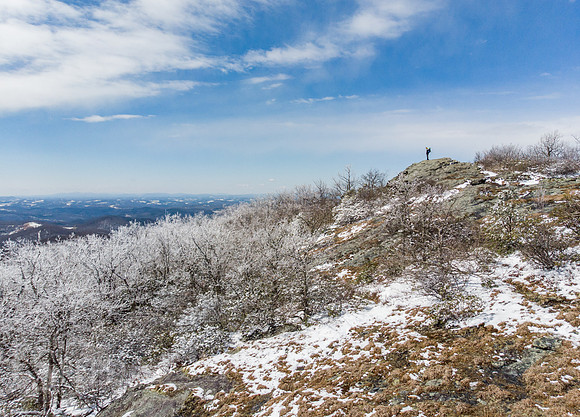 Buffalo Mountain Winter Hike