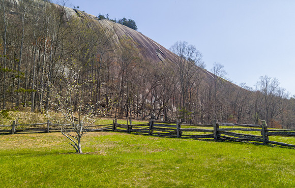 Early Spring hike in Stone Mountain State Park