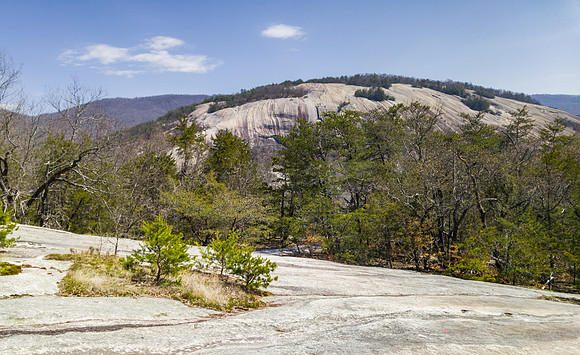 Early Spring hike in Stone Mountain State Park