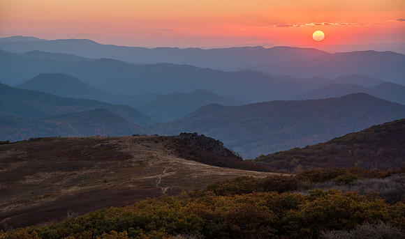 Whitetop Mountain Sunset