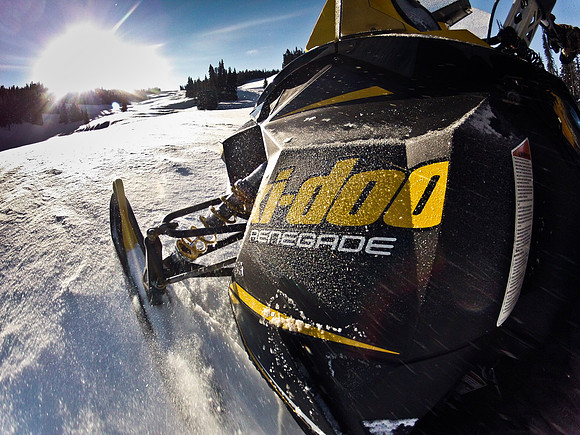 West Yellowstone Snowmobile Trip