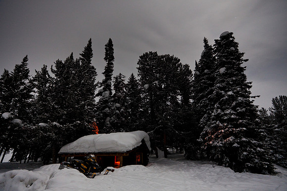 West Yellowstone Snowmobile Trip