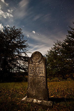 Cemetery at Methodist Church in Cades Cove