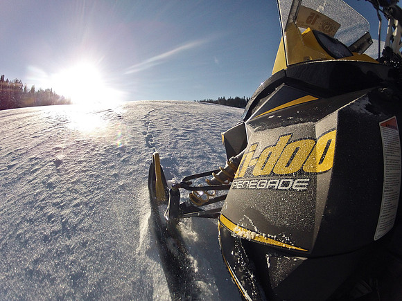 West Yellowstone Snowmobile Trip