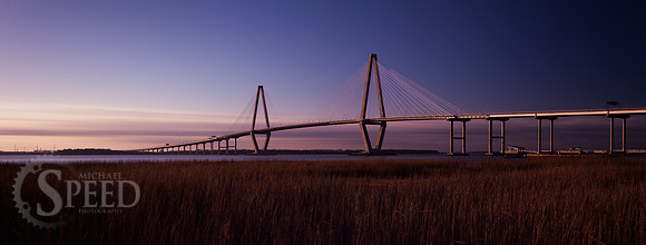 Arthur Ravenel Jr. Bridge at Dusk